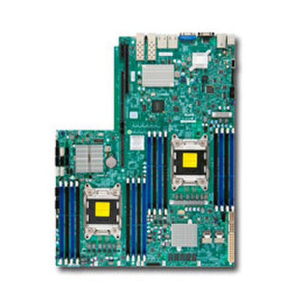 Supermicro X9DRW-7TPF Intel C602 Socket R (LGA 2011) server/workstation motherboard