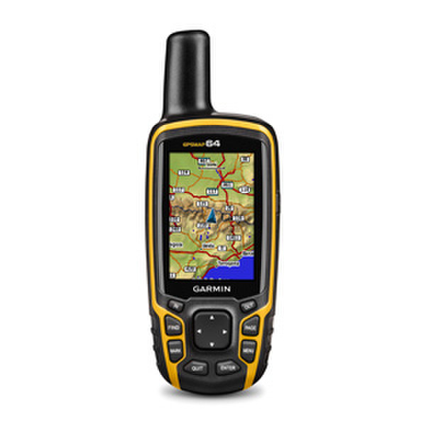 Garmin GPSMAP 64 Handgeführt 2.6Zoll TFT 260.1g Schwarz Navigationssystem