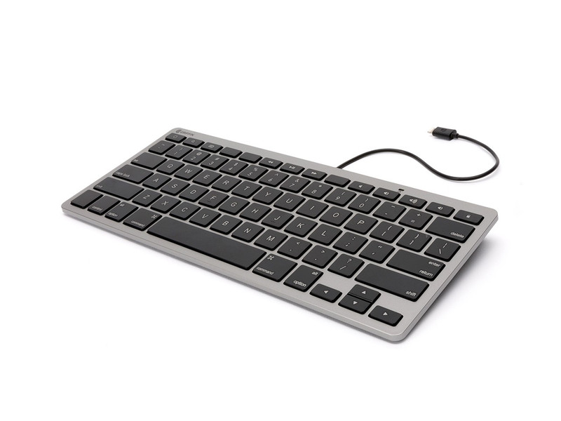 Griffin XB38326 Lightning QWERTY Grey mobile device keyboard