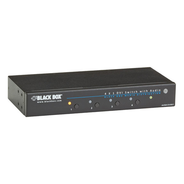 Black Box AVSW-DVI4X1 коммутатор видео сигналов