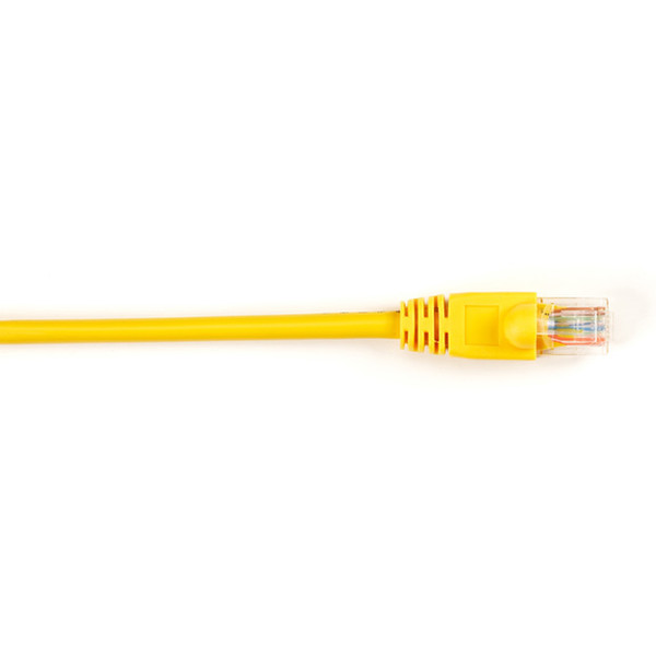 Black Box CAT5e Value Line, 4-ft 1.2м Cat5e U/UTP (UTP) Желтый сетевой кабель