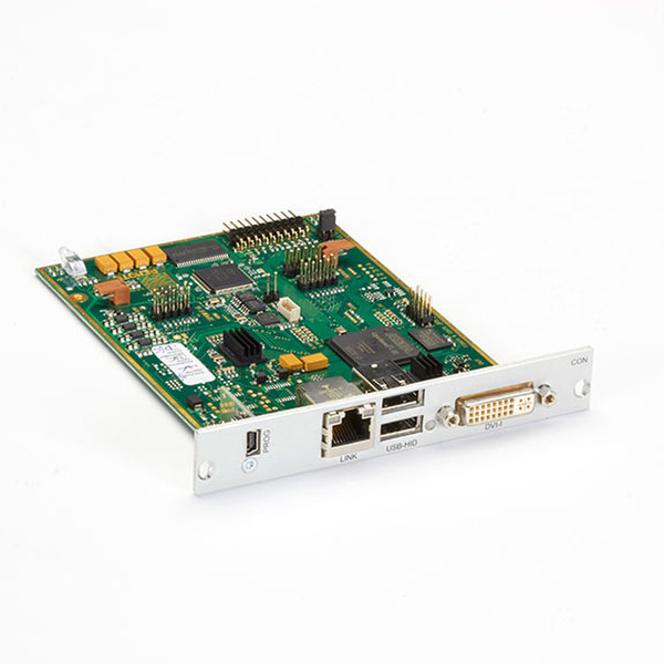 Black Box ACX1MR-VDHID-C Eingebaut DVI-I,RJ-45,USB 2.0 Schnittstellenkarte/Adapter