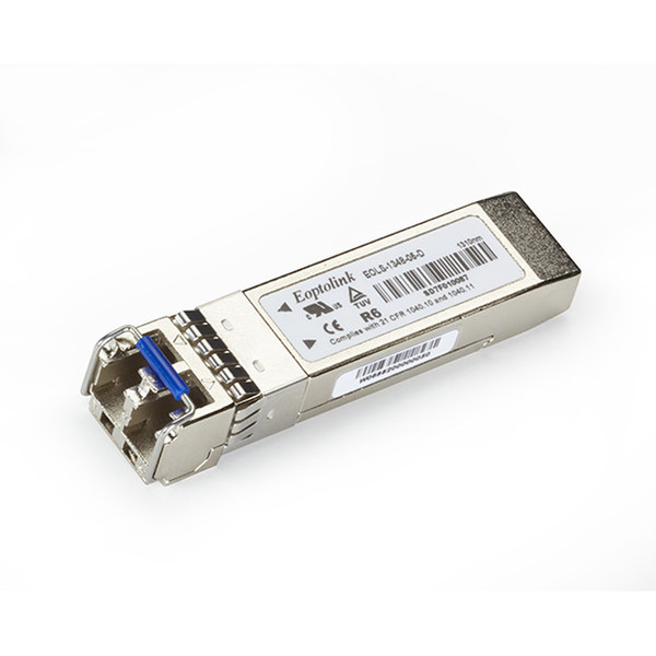 Black Box ACXSFPHS SFP+ 1pc(s) Silver fiber optic adapter