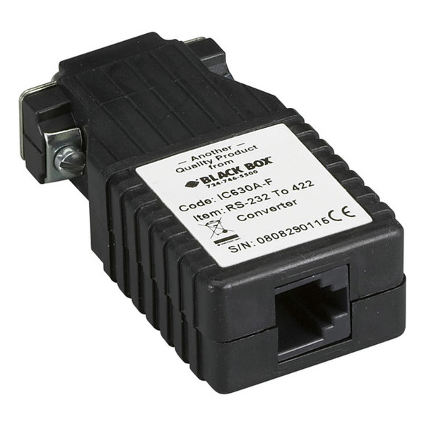 Black Box IC630A-F серийный преобразователь/ретранслятор/изолятор
