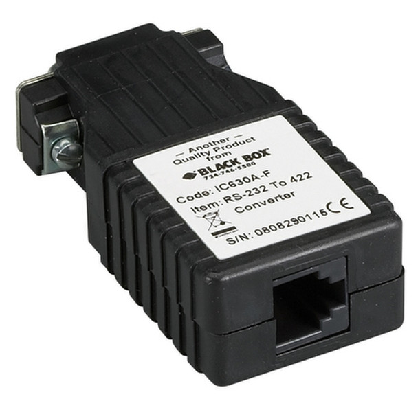 Black Box IC630A-M AV transmitter Black AV extender