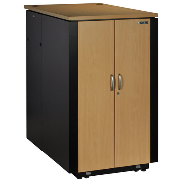 Black Box QC42UBE Freestanding Black,Brown rack