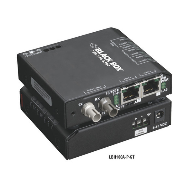 Black Box LBH100A-PD-ST-24 network media converter