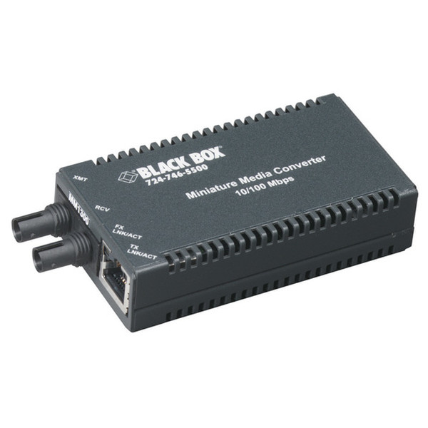 Black Box MultiPower Miniature 100Mbit/s 1300nm Multi-mode Black