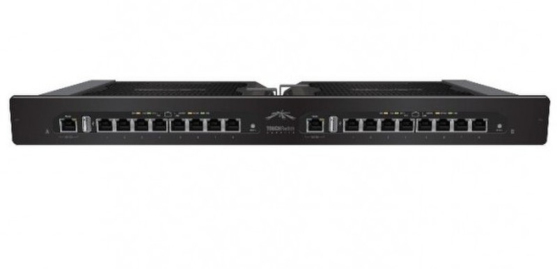 Ubiquiti Networks TS-16-CARRIER Managed Gigabit Ethernet (10/100/1000) Power over Ethernet (PoE) 1U Black network switch