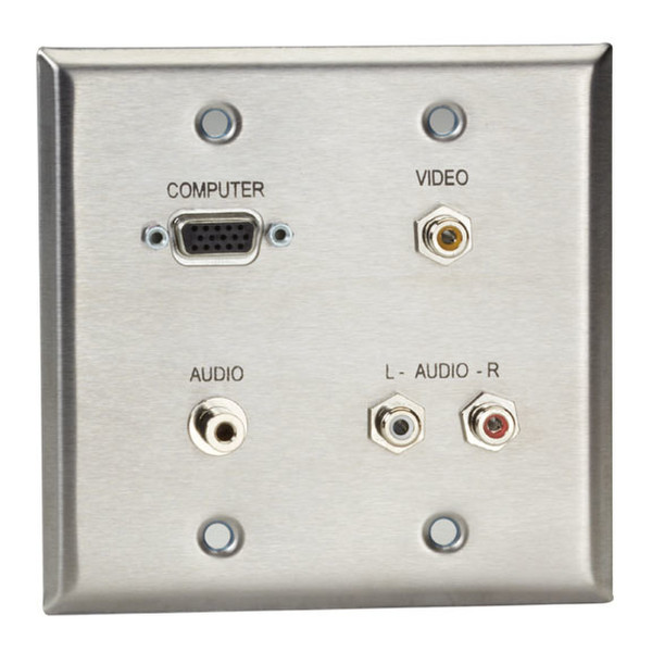 Black Box WP820 Stainless steel outlet box