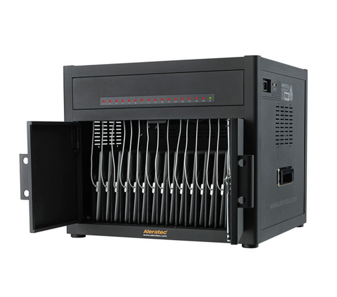 Aleratec 400104 Portable device management cabinet Черный тележки / шкаф управления портативными устройствами