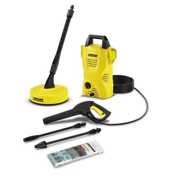 Kärcher K 2 Compact HOME Upright Electric 360l/h 1400W Black,Yellow pressure washer
