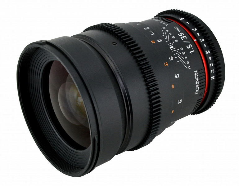 ROKINON 35mm T1.5 Cine SLR Wide lens Schwarz