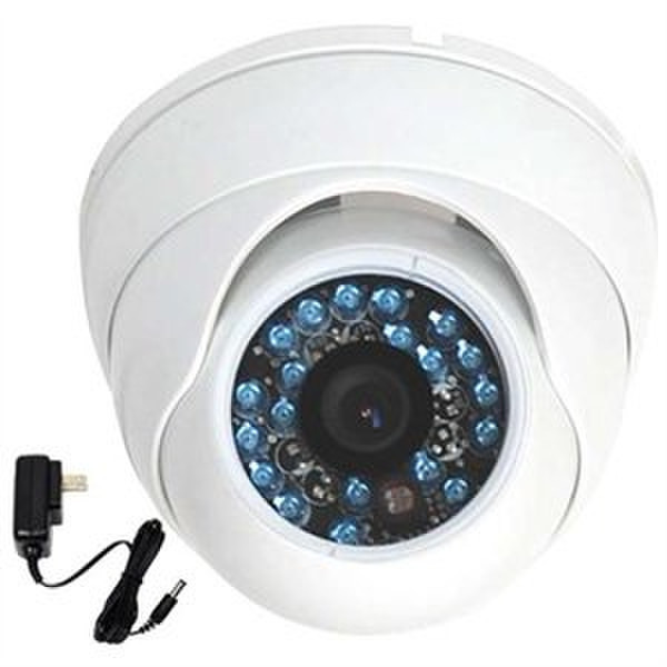 VideoSecu VD21W Indoor & outdoor Dome White surveillance camera