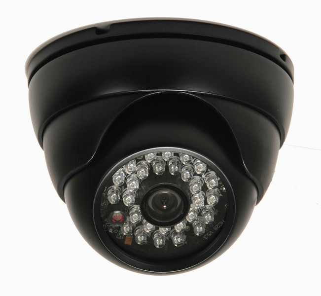 VideoSecu VD3HBE Outdoor Dome Black surveillance camera