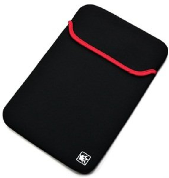 Star Case Neoprene Laptop Sleeve Case 11.6Zoll Sleeve case Schwarz, Rot