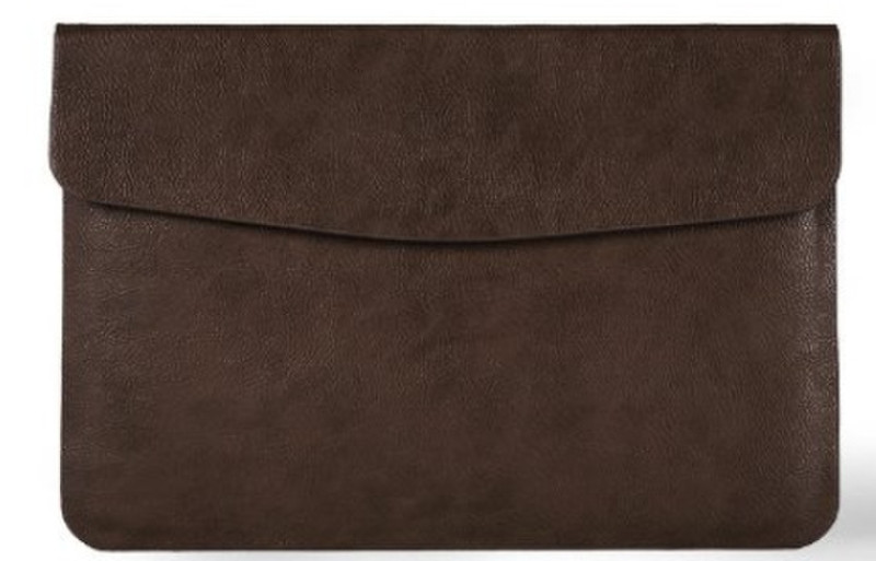 EasyAcc Leather Sleeve Carry Case 13.3Zoll Sleeve case Braun
