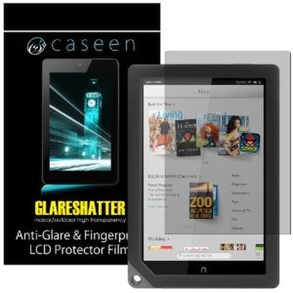 Caseen CS-80188 Anti-glare NOOK HD+ 9" Tablet 2шт защитная пленка