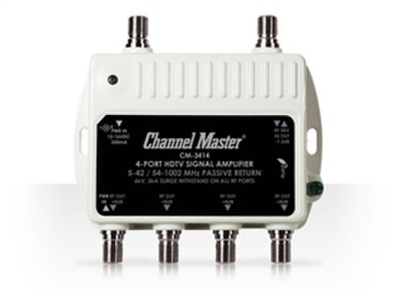 Channel Master CM-3414 TV signal amplifier