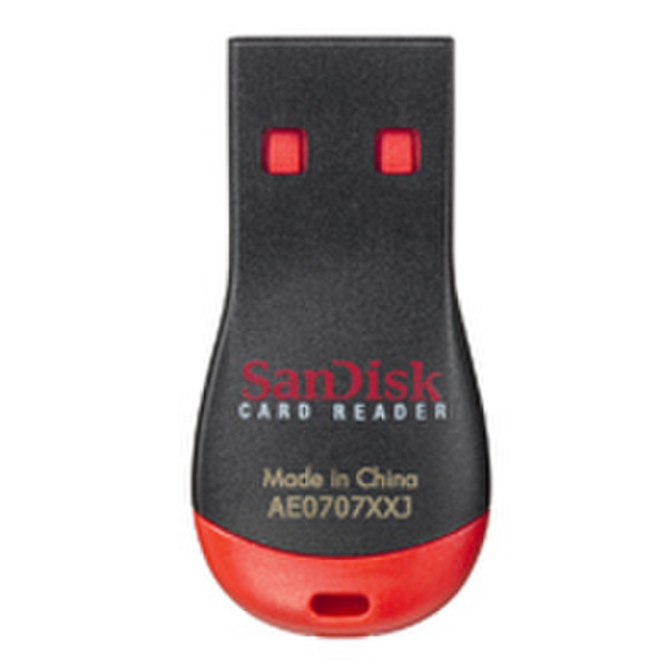 Sandisk SDDR-121 USB 2.0 Черный, Красный устройство для чтения карт флэш-памяти