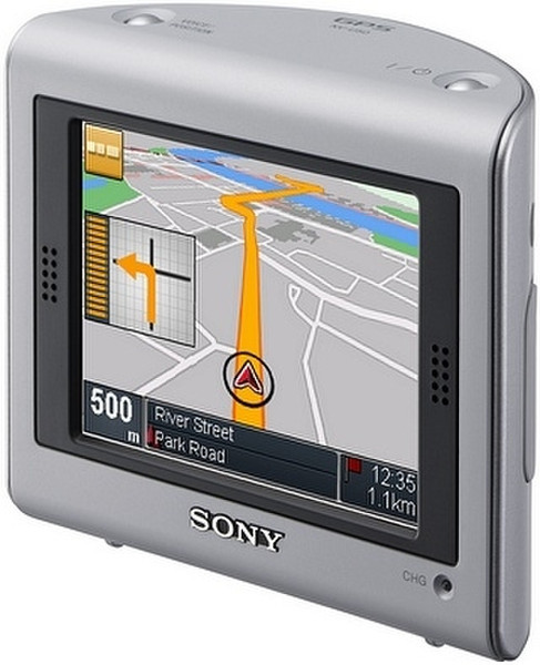 Sony NV-U50 Handgeführt 3.5Zoll LCD Touchscreen 310g Silber Navigationssystem