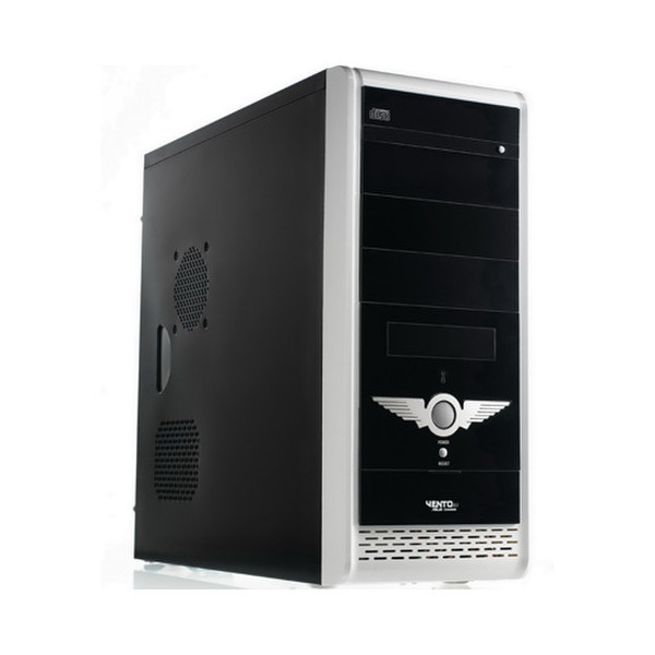 ASUS TA-851 Midi-Tower Schwarz, Silber Computer-Gehäuse