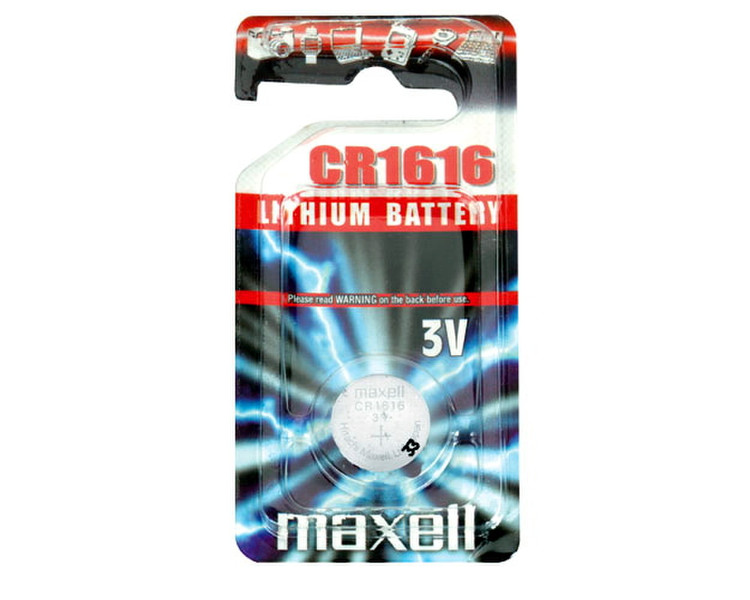 Maxell CR Nickel-Oxyhydroxide (NiOx) 3V non-rechargeable battery