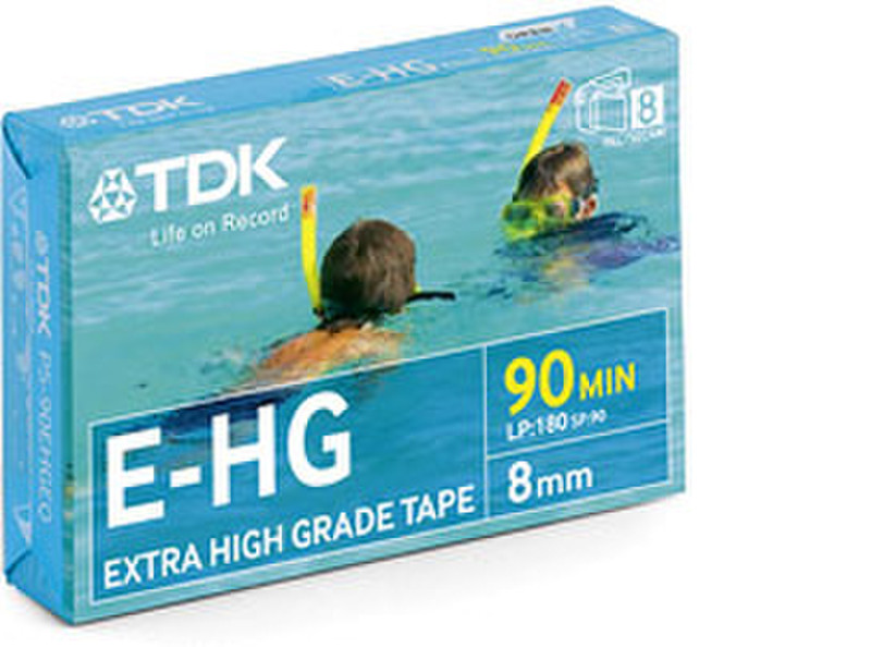 TDK 8mm E-HG 90 Video сassette 180мин 1шт