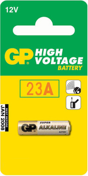 GP Batteries Super Alkaline Remote control Щелочной 12В батарейки