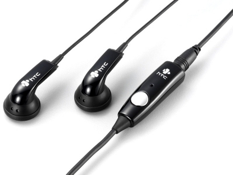 HTC P6500 Stereo Headset + Audio Adapter-3.5mm Стереофонический Проводная Черный гарнитура мобильного устройства