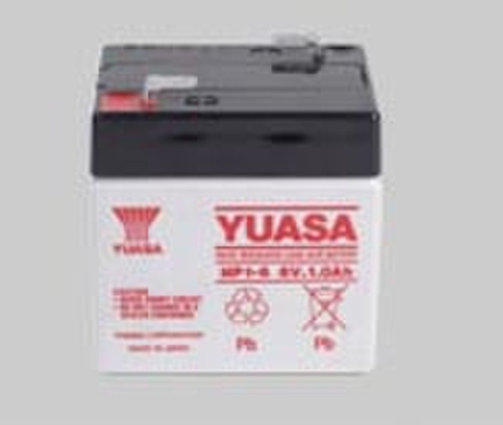 Yuasa NP1-6 Sealed Lead Acid (VRLA) 1000mAh 6V rechargeable battery