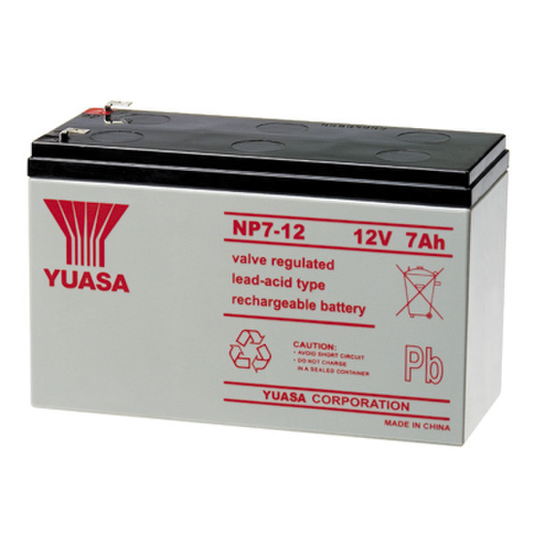 Yuasa NP7-12 Sealed Lead Acid (VRLA) 7000mAh 12V rechargeable battery