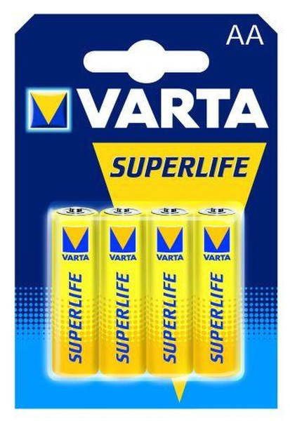 Varta Superlife AA Угольно-цинковой 1.5В батарейки