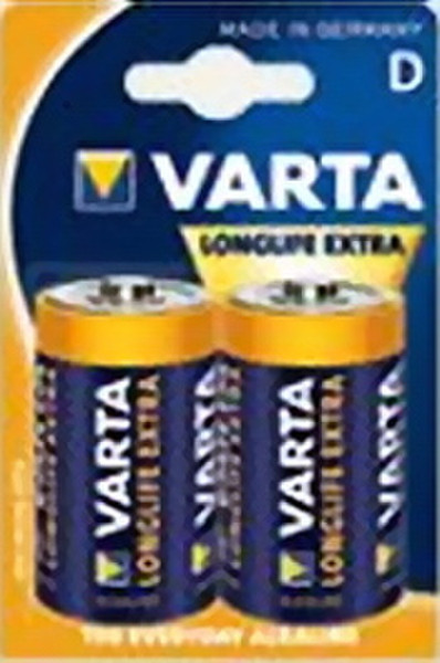 Varta Longlife Extra D Щелочной 1.5В батарейки