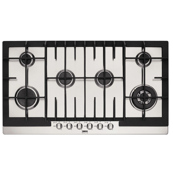 Zanussi ZGS 984 CX Eingebaut Electric hob Silber