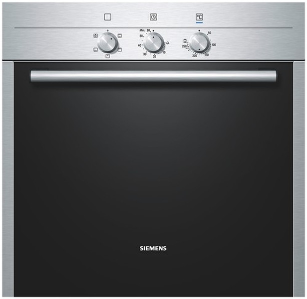 Siemens HB11AB520 Electric oven 68l A Schwarz, Silber Backofen