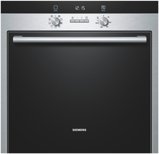 Siemens HB33AB550 Electric oven 67l A Schwarz, Silber Backofen