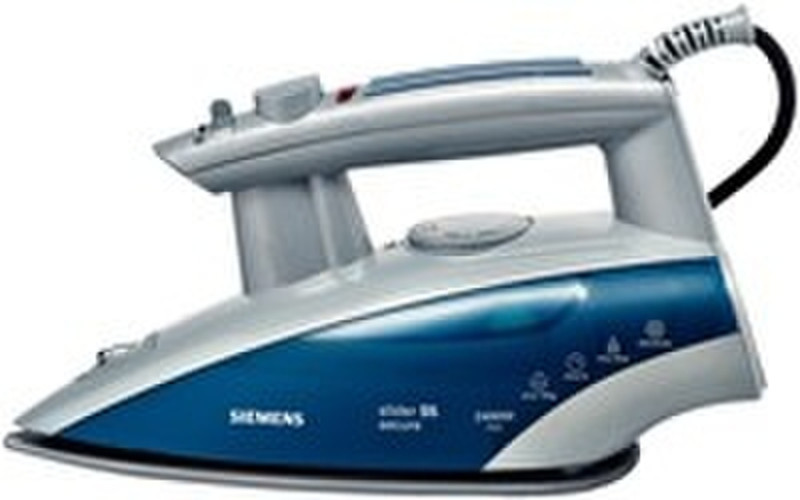 Siemens TB66420 Steam iron Blue,Silver iron