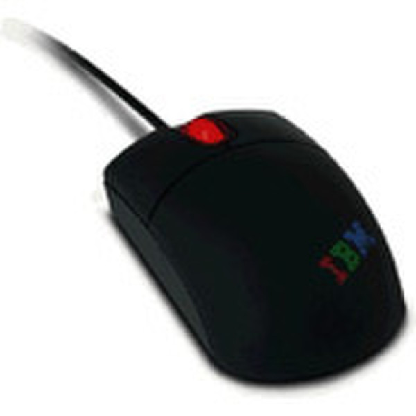 IBM Optical 3-button travel wheel mouse, 800dpi - PS/2 and USB for all ThinkPad models USB+PS/2 Optical 800DPI Black mice