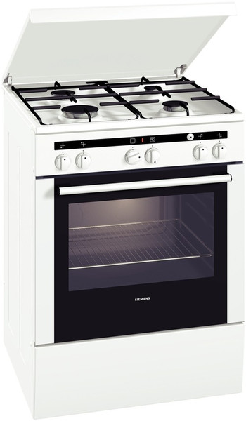 Siemens HM423210N Freestanding Gas hob White cooker