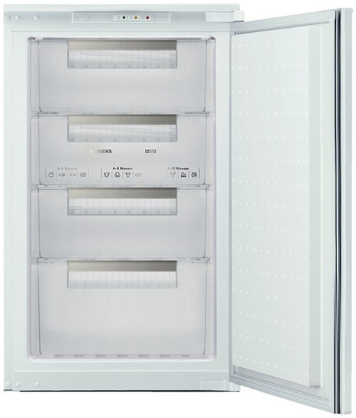 Siemens GI18DA20 Встроенный Вертикальный 98л A+ Белый морозильный аппарат