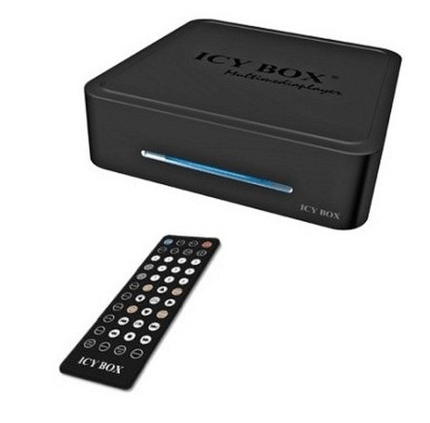 ICY BOX IB-MP303S-B Черный медиаплеер