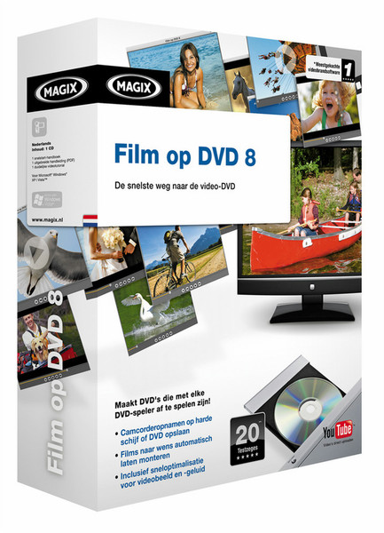 Magix Film op DVD 8