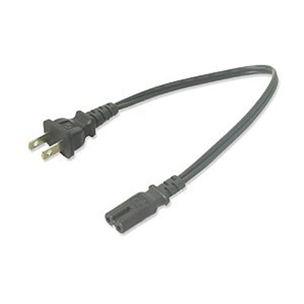 Ziotek ZT1212578 30.5m NEMA 1-15P C7 coupler Black power cable
