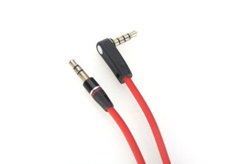 Hausbell 0610393834610 1.2м 3,5 мм 3,5 мм Красный аудио кабель