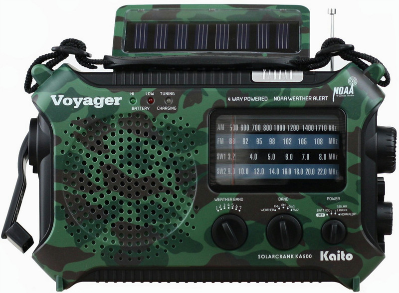 Kaito Electronics KA500 Portable Analog Camouflage