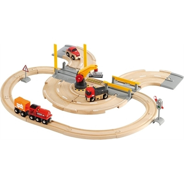 BRIO Rail & Road Crane Set