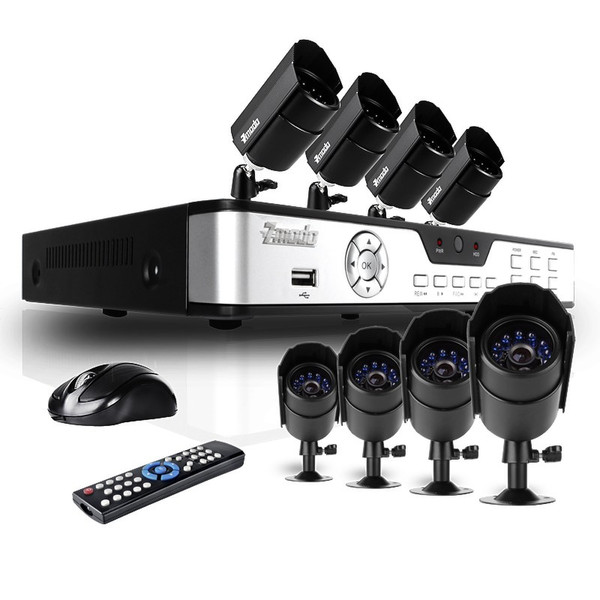 Zmodo PKD-DK0855-500GB Wired 8channels video surveillance kit