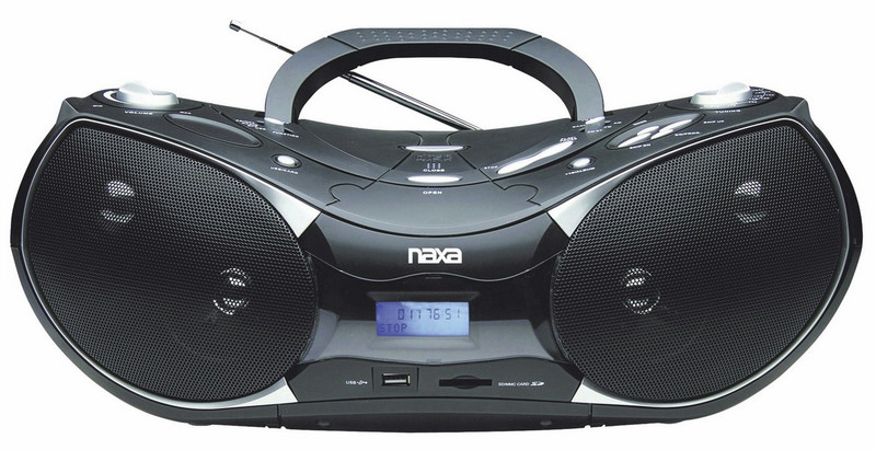 Naxa NPB-256 Portable CD player Черный CD-плеер