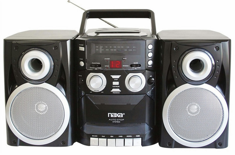 Naxa NPB-426 Portable CD player Черный CD-плеер